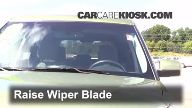 2011 Kia Soul Plus 2.0L 4 Cyl. Windshield Wiper Blade (Front) Replace Wiper Blades